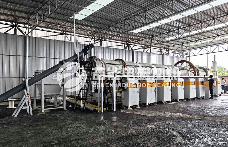 喆能電磁加熱回轉(zhuǎn)窯